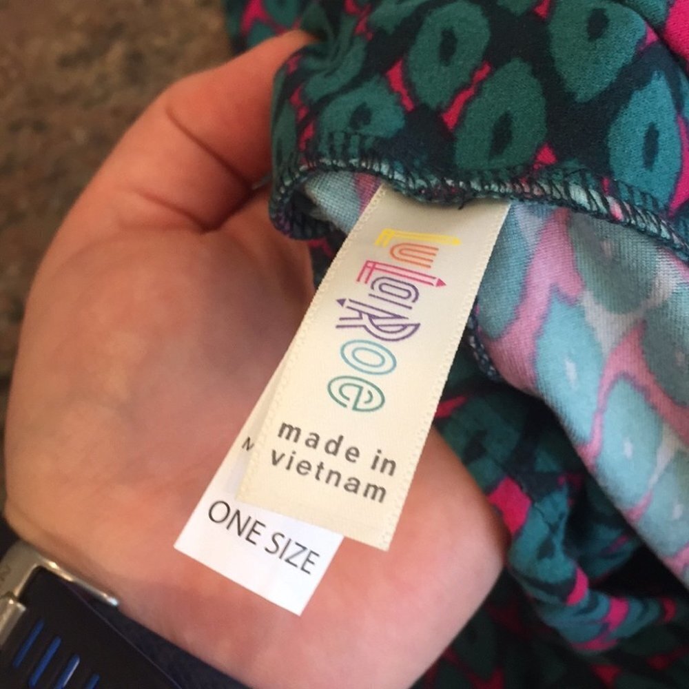 OS NWOT LuLaRoe Leggings BB31 4710 - Picture 3 of 3
